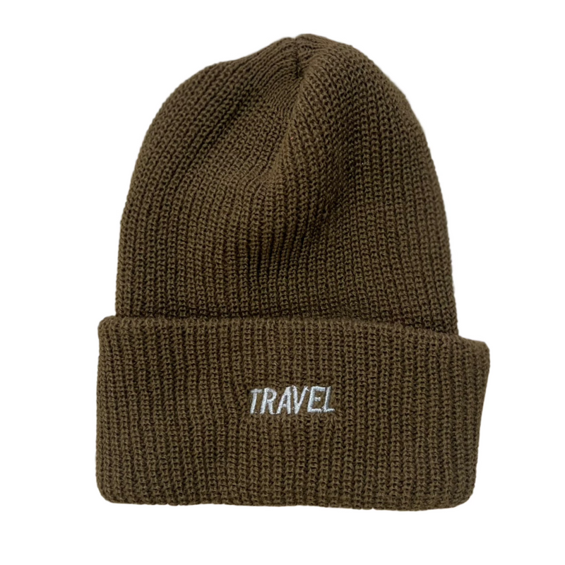 Travel Font Beanie