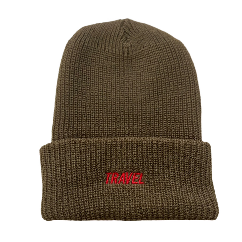 Travel Font Beanie