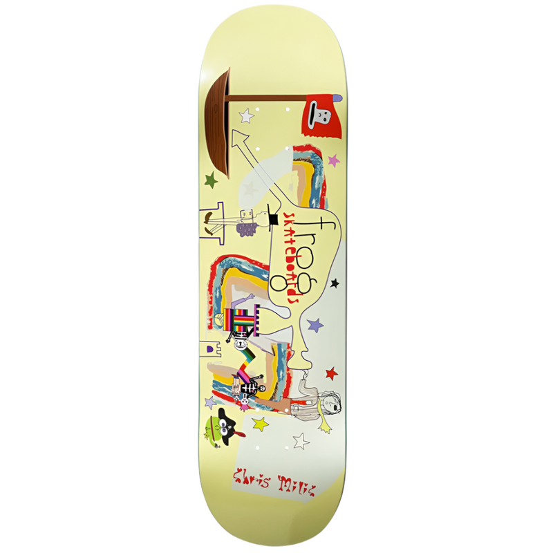 Frog Chris Milic Put Your Toys Away Deck 8.38"/8.6"