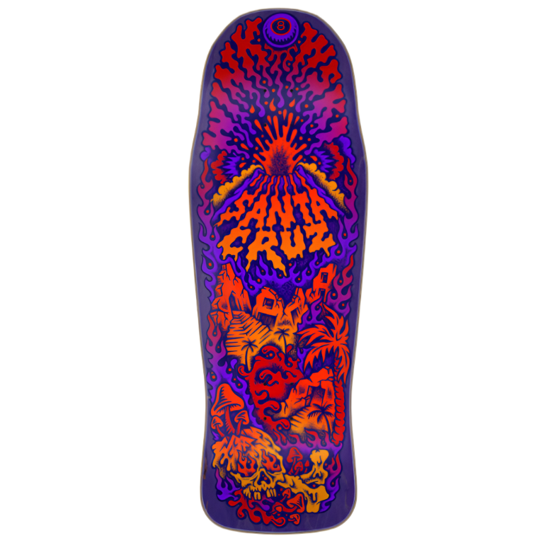 Santa Cruz Winkowski Purple Volcano Deck 10.34"