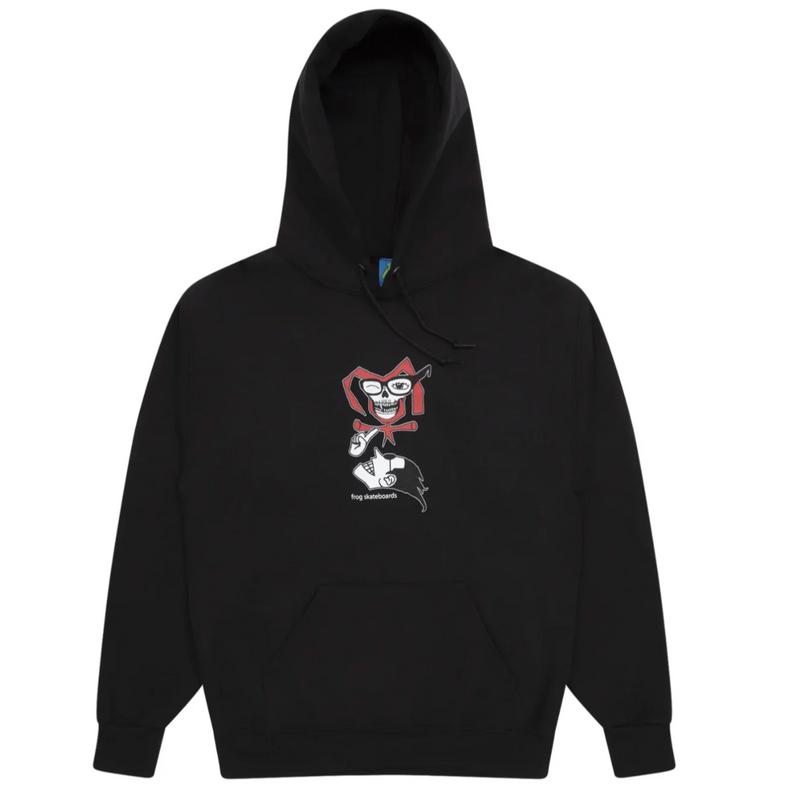 Frog Disobediant Hoodie Black